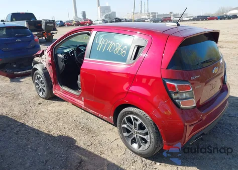 2017 Chevrolet Sonic Lt Auto from USA, damaged, VIN 1G1JD6SH3H4117440